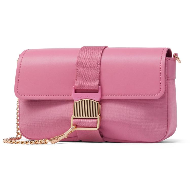 New CHARLES&KEITH Small Ck Shoulder Bag, Crossbody Bag Trumpets Women's Multicolor CK2-20270815