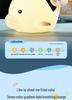 Dolphin Rechargeable Two-Speed Silicone Night Light with Remote for Kids