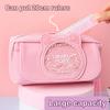 Large Capacity Pen Box Kawaii Quicksand Pencil Case Cute Stationery Storage Bag School Office Supplies Back To School Gifts