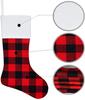6pc Fashion Christmas Stockings Gift Bag Christmas Tree Decoration Supplies