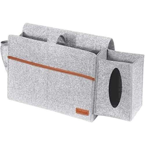 

LiuDeQian Bedside Pocket, Sofa Storage, Remote Control Pocket, Sofa Hanging Bag Storage Pocket, Convenient for Hospital Use, Student Dorm Storage Rack