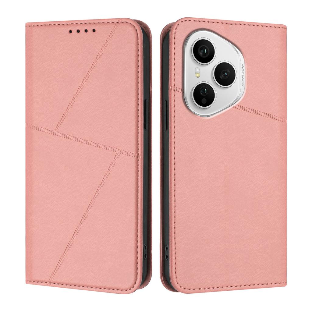 For Honor 400 Pro 5G (Global) Wallet Case Magnetic Closure Leather Flip Phone Cover with Stand