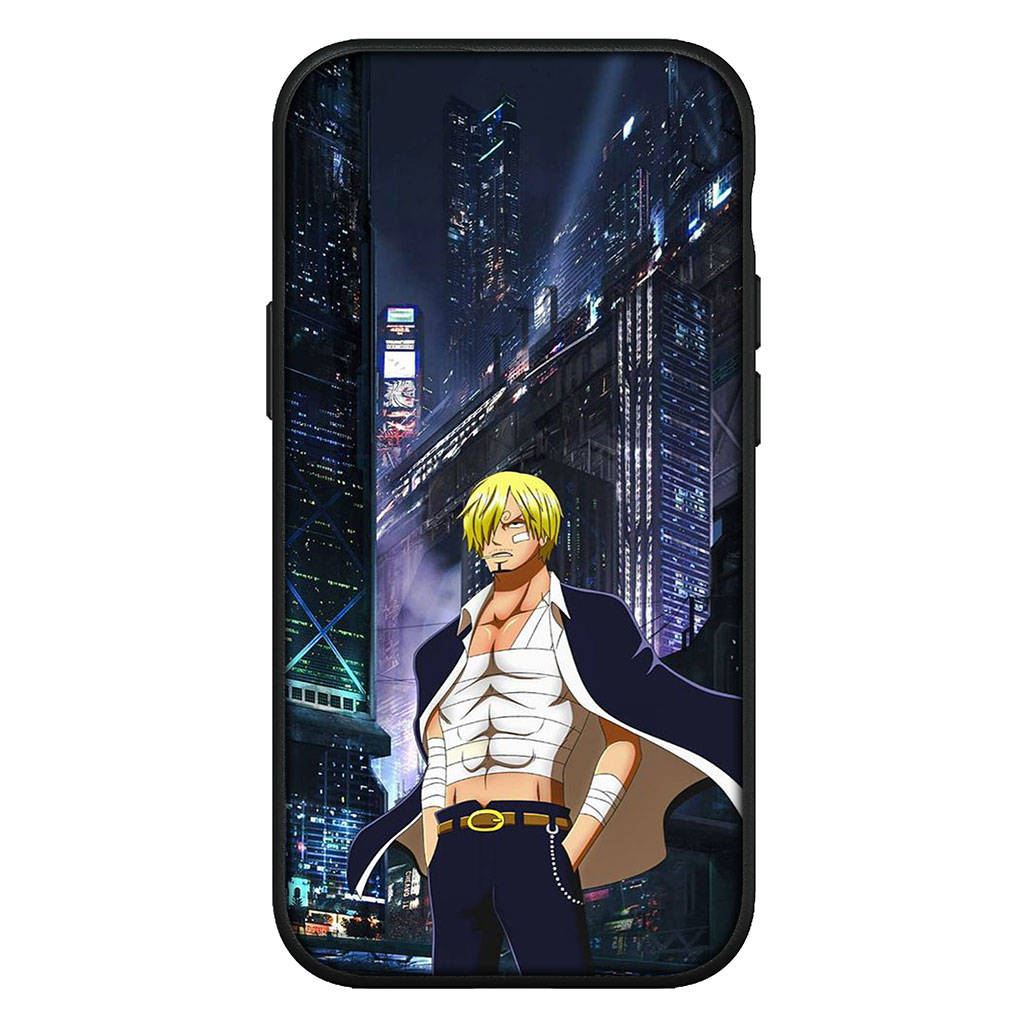 

для iPhone 16 15 XR Samsung Galaxy S24 S23 Plus Xiaomi Redmi Note 13 12 11 Pro Max 10 14 OPPO Huawei чехол мультфильм One Luffy Sanji Piece чехол для телефона for Samsung Galaxy A32 5G аэро