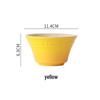 Rainbow Gradient Ceramic Rice Bowl - Japanese High-Foot Dessert, Soup, Ramen, and Steamed Egg Bowl