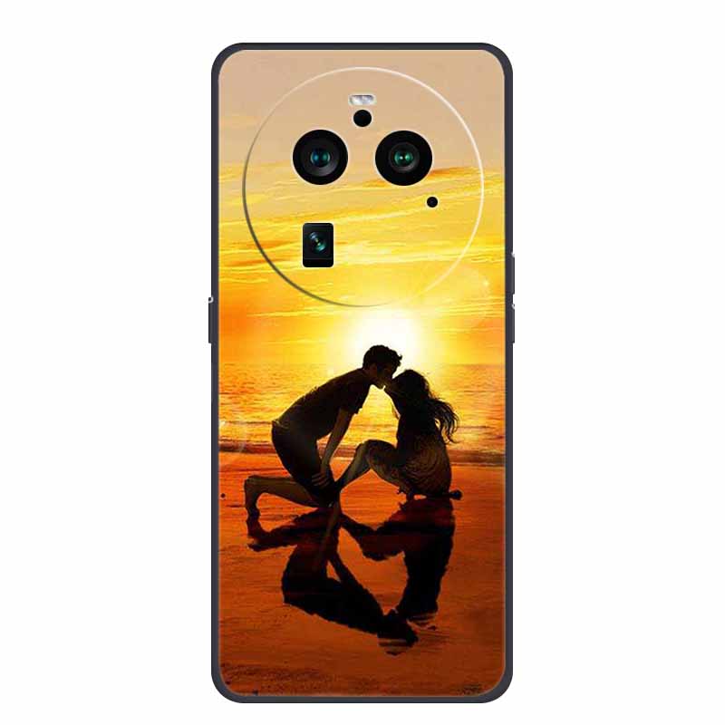 For OPPO Find X6 Pro Cases Fashion Soft Silicone Phone Covers For OPPO Find X6 5G Back Case Fundas Coque Bumper Find X6 X6Pro 5G