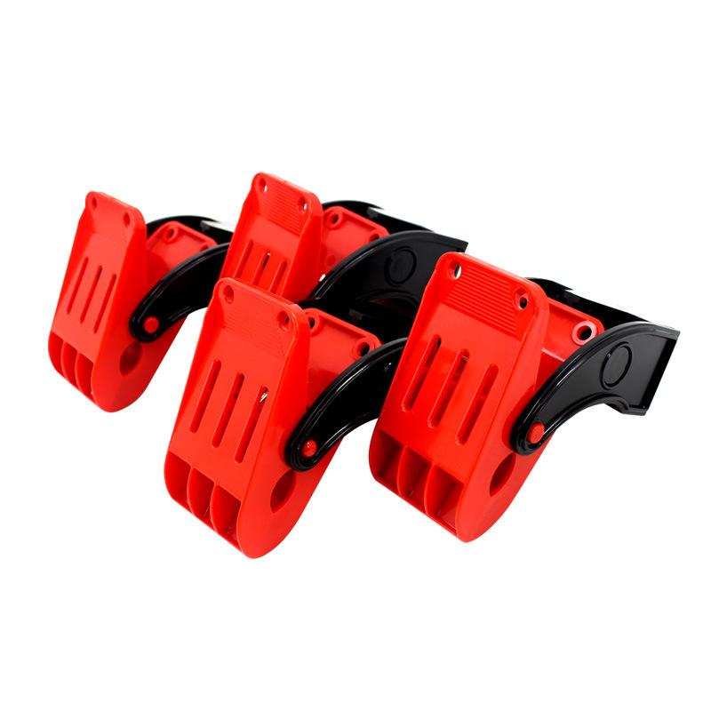 Wandmontiertes Multifunktionales Autowaschbodenmatten-Clip-Set