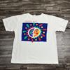 Vintage 90s Puerto Rico Souvenir Tshirt White XL Colorful Sunshine Ocean Beach