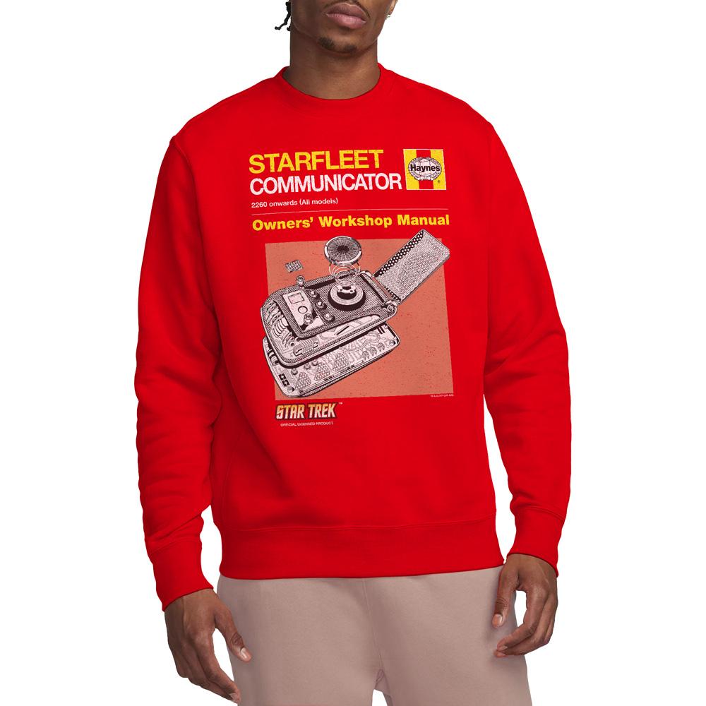 Star Trek Unisex Adult Comm Manual Sweatshirt