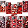 Devil Fear, Red Eye Dense Phobia Phone Case For Samsung Galaxy S25 Edge S24 S23 FE S22 S26 Ultra S21 S20 S10 Plus Capa Soft