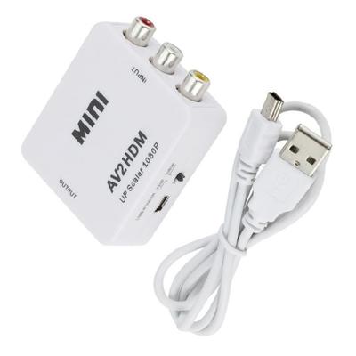 HDTV zu 3RCA Konverter Umschalter Videokabel zu HDTV 3RCA Composite zu HDTV zum Anschließen von HDTV zur Vermeidung von häufigen