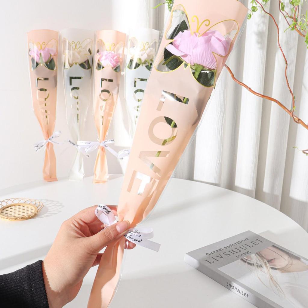 Mother's Day Rose Arrangement Gift Box: Faux Flowers for Graduation & Special Occasions