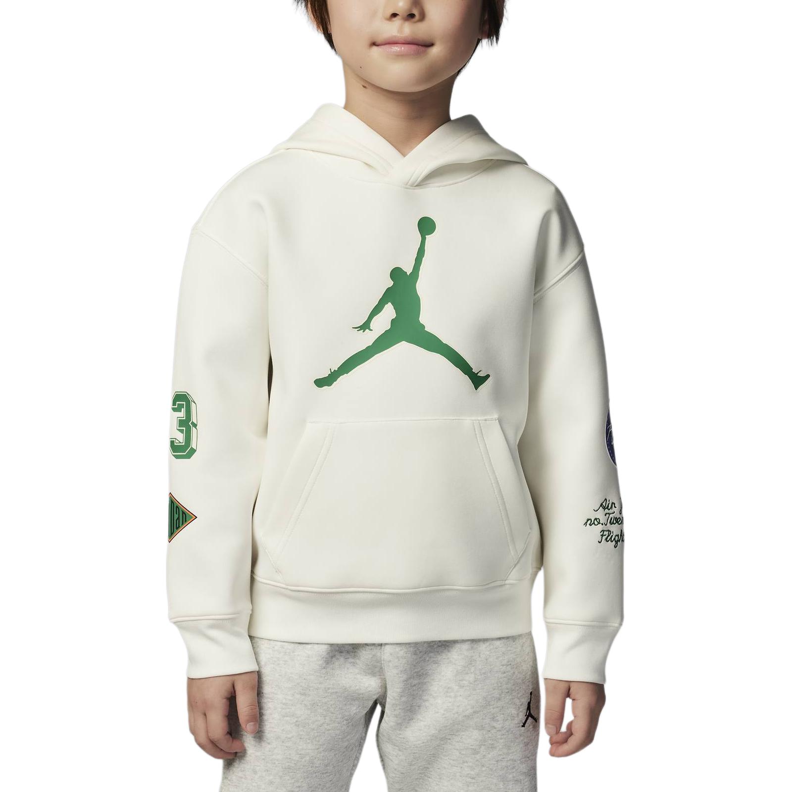 

Jordan Air Court Of Legends Pullover Knit Hoodie Long Sleeve Kids hoodies Canvas-White II0257-133 M
