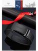 King Paul Men's Premium Cowhide Belt with Alloy Automatic Buckle - Elegant and Versatile Design