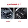 For Chery Jetour Traveller T2  2024 ABS Carbon Fibre Handball Trim Sticker Frame Gear Head Knob Cover Interior Accessories