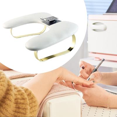 Nagelkunst Handauflage Halter mit Handy Maniküre Tischmatte Professionell