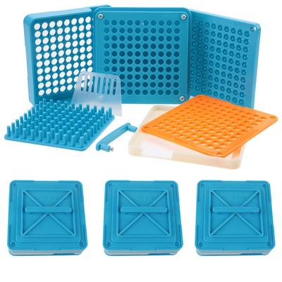 4 Types 100 Holes Empty Capsule Filler With Powder Spreader Plates Capsules Filling Tool