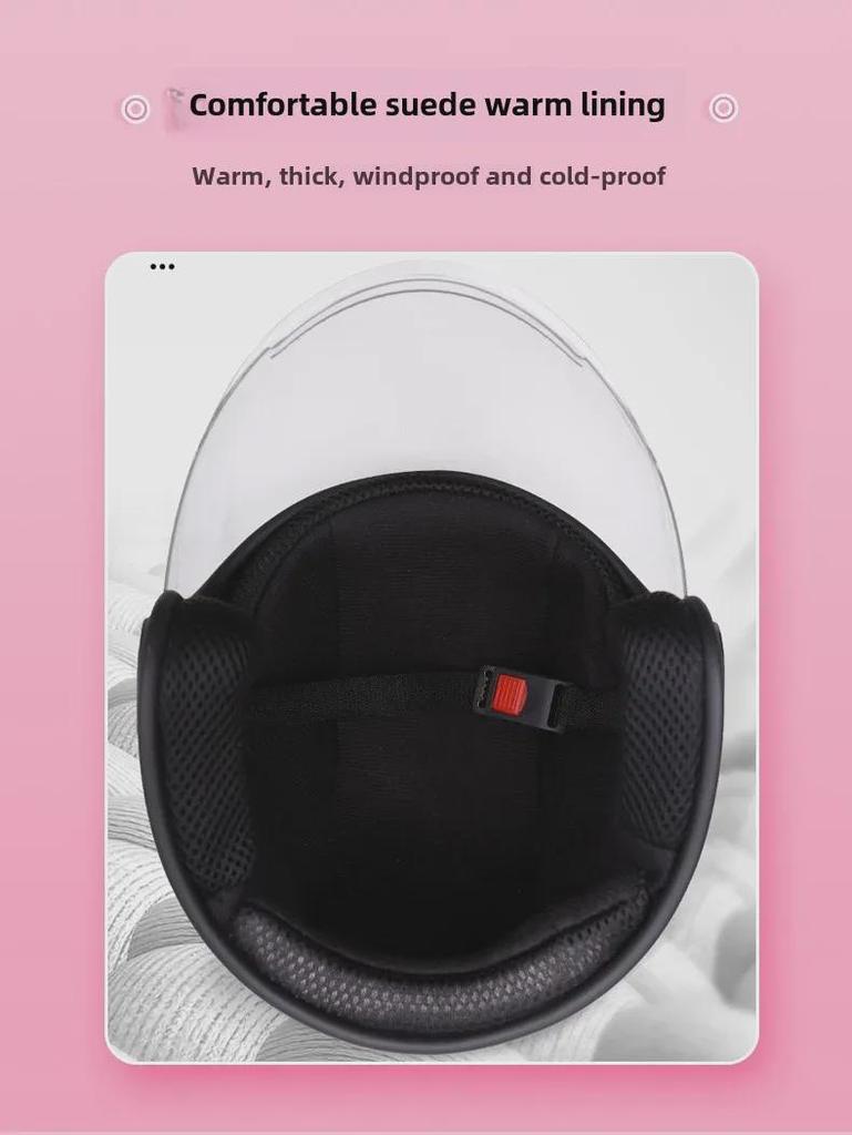 Kinderhelm für Elektroautos – süß, universell, ganzjährig, warmer Winterschutz