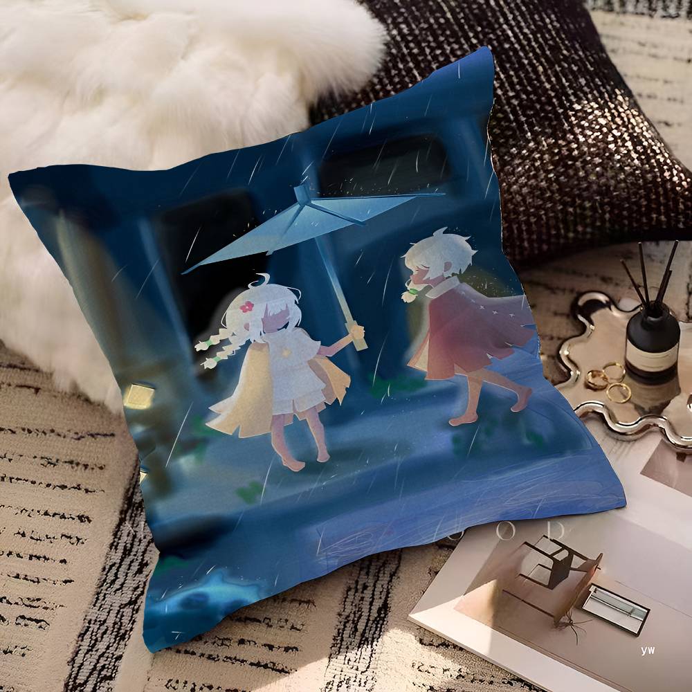 Sky Children of the Light Pillow Cushion Cover Pillowcase Living Room Sofa Home Decor Customized