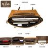 Crazy Horse Leather Crossbody Bag Genuine Retro Travel Shoulder Men's Business Casual Handbag