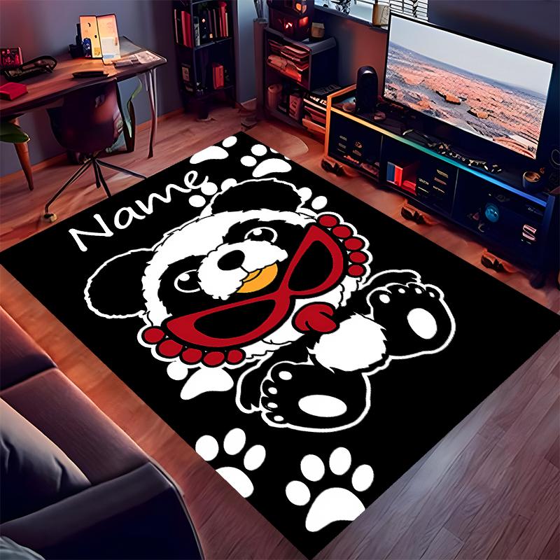 Custom Personalization Hysterical Mini Print Area Rug - Soft, Washable Non-Slip Indoor Mat,Living Room,Home&Office Decorative Rug