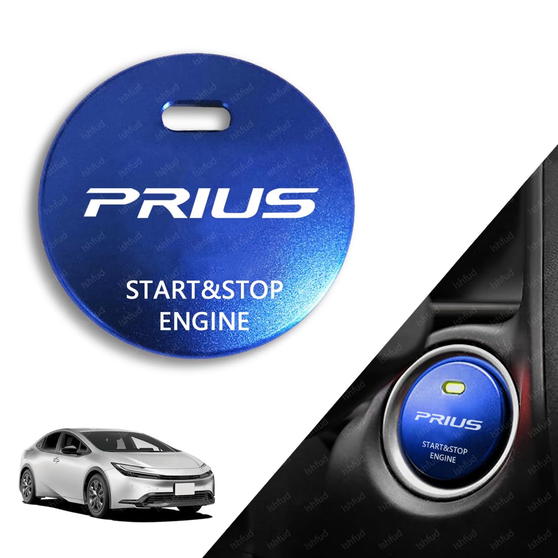 Prius Start Button Cover Switch Cover Engine Start Cover Prius prius синий