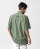 AVIREX ZIP UP WORK SHIRT 25(WEB&DEPOT Exclusive) Short Sleeve Shirt Men's M Olive 783-5123022