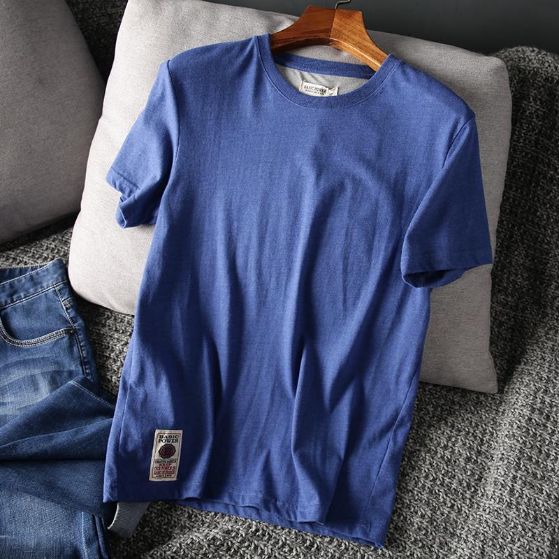 

Men s Short Sleeve Crew Neck T-Shirt - Summer Candy Colors, Brushed & Washed Finish 3XL (175-190 lbs)