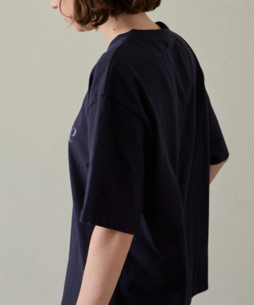WIOE With Love Overfit Tshirt_Navy