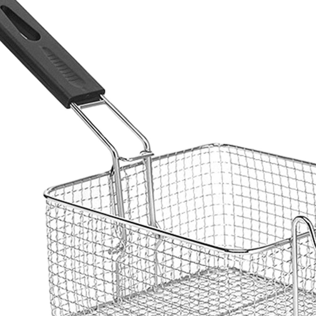 Frytownica z rączką Stal nierdzewna do Kuchni Restauracji Grillowania