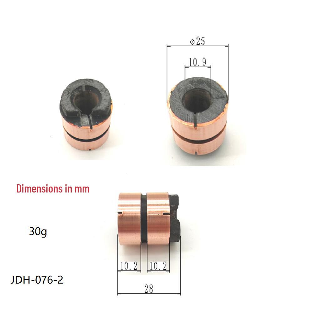 Petrel 140A Generator Slip Ring 25x10.9x10.2(28)x2 for Commutator Replacement