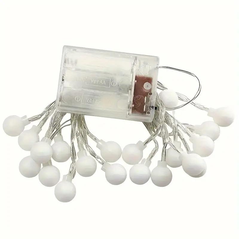 1,5M/3M/6M Kugel LED Lichterkette Lichterkette Batteriebetrieben Lichterkette Für Zuhause Garten Party Weihnachtsdekoration