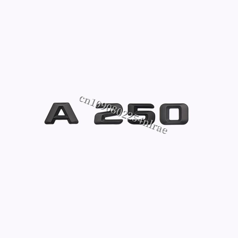 

A160 A180 A200 A220 A250 A260 letter logo car sticker for mercedes benz A class refit rear boot label trunk badge