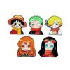Anime One Piece Q-Version Cartoon Brooch – Cute Alloy Badge, Stylish & Fun Accessory