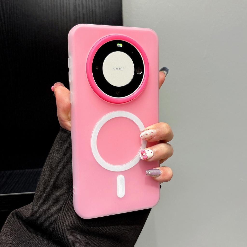 For Magsafe Magnetic Jelly Candy Clear Case For Huawei Pura80 P70 Ultra P60 Mate 70 60 50 Pro Wireless Charge Shockproof Cover
