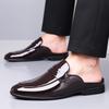 Fashion Summer and Spring Men's Leather Shoes Minimalist and high-quality casual style Fashion Street Comfortable daily shoes Black