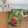 Summer Hollow Out Knitted Bag Crochet Fish Shoulder Bag Casual Weave Knitted Bag  Summer