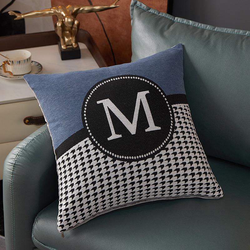 

Подушка для дивана 45x45 размер Подушка в стиле легкой роскоши Кровать Кровать Прикроватная подушка 45X45cm pillow cover