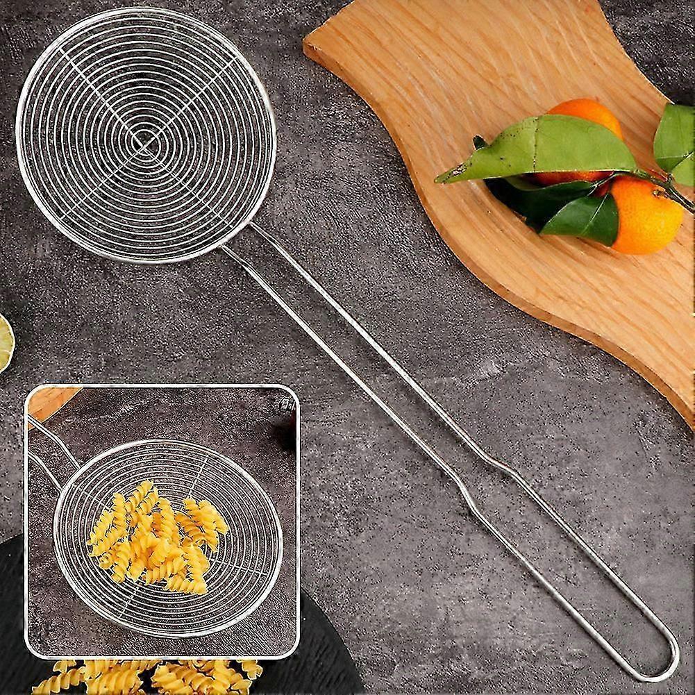 Stainless Steel Oil Separator Mesh Spoon Multifunctional Mesh Strainer for Fryers UseZZ58