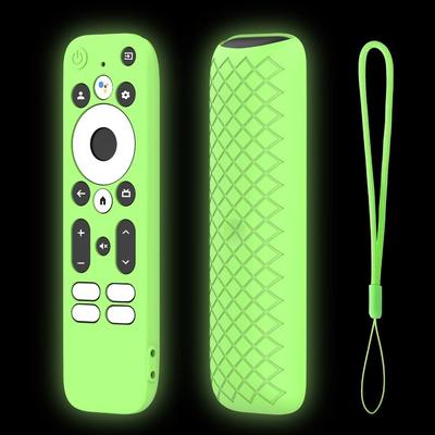 Skin-Friendly Remote Control Sleeve Durable Washable Glowing Case Silicone Dirt-resistant for MECOOL KD3 Android TV Stick