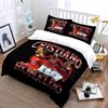 Set Biancheria da Letto Calcio Cristiano Ronaldo Set Copripiumino Copripiumino Federe  (1*Copripiumino 2*Federe, senza piumino)