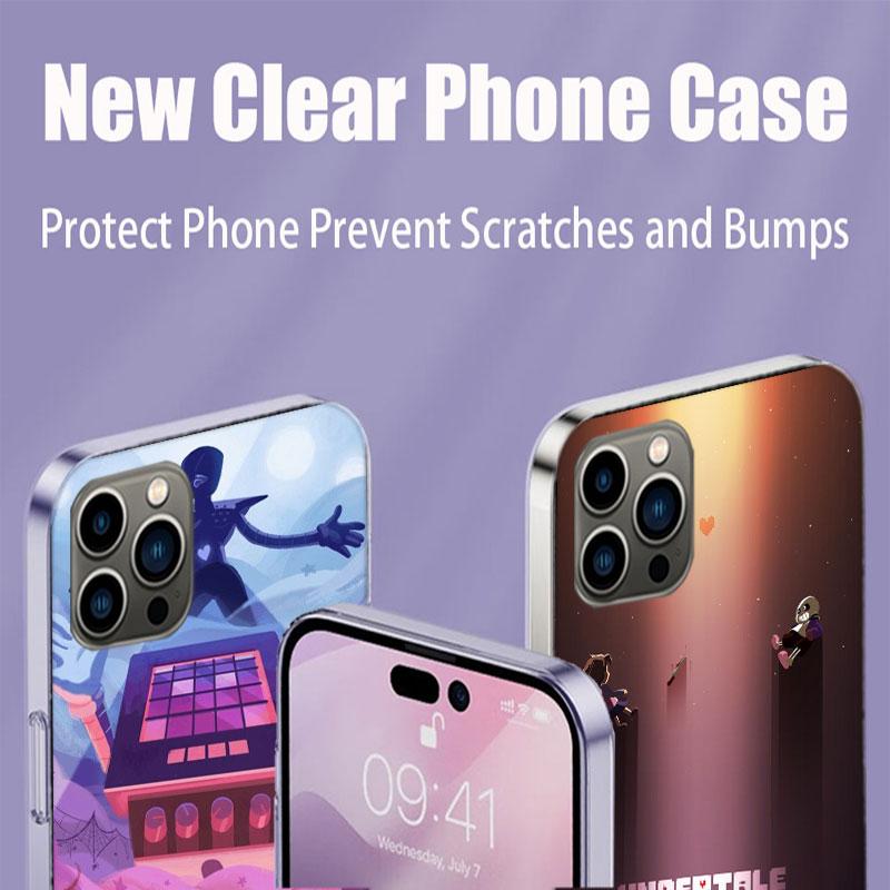 Chapter art Undertale Phone Case For Iphone 17 Air 15 Pro 14 Plus 16 Pro Max 17E 16E 12 13 Mini 11 Cover Cute Fundas