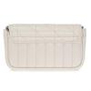 Gucci GG Marmont Mini Shoulder Bag White Quilted Leather Silver Hardware Chain Crossbody Bag for Women Evening Party Daily Commute 476433-DTD5N-9022