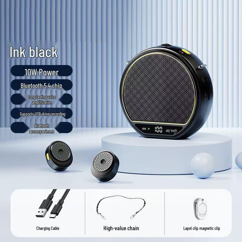 Precision Wireless Lapel Microphone & Speaker for Tour Guides and Teachers