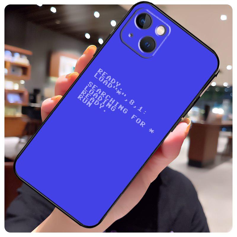 

C64 Load Screen Case For iPhone 16 14 15 Pro Max 12 13 Mini 11 15 Pro Max Plus X XS Max XR Phone Cover iPhone 11