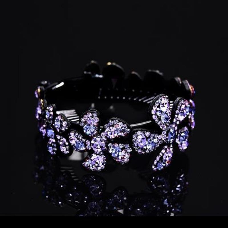 

Корейская версия Катушка для волос с бриллиантовой головкой Головной убор Головка-шар Взрослый Простой Модный Универсальный Женский Верхний зажим для головы Цветок