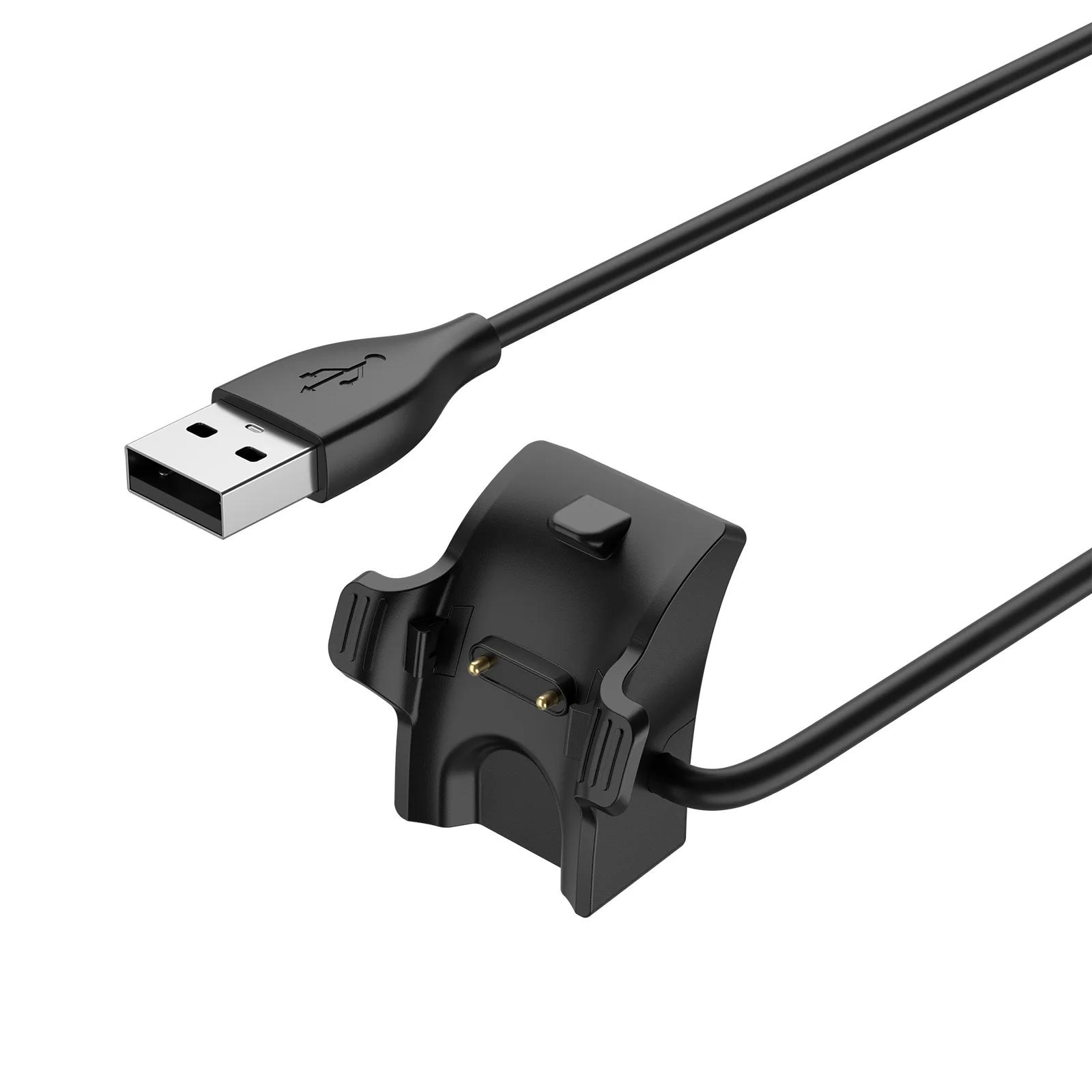 

USB Зарядное устройство для Huawei Honor Band 5 4 3/3pro Кабель для зарядки Шнур Док-станция Адаптер для быстрой зарядки Магнитные аксессуары для умных часов чёрный