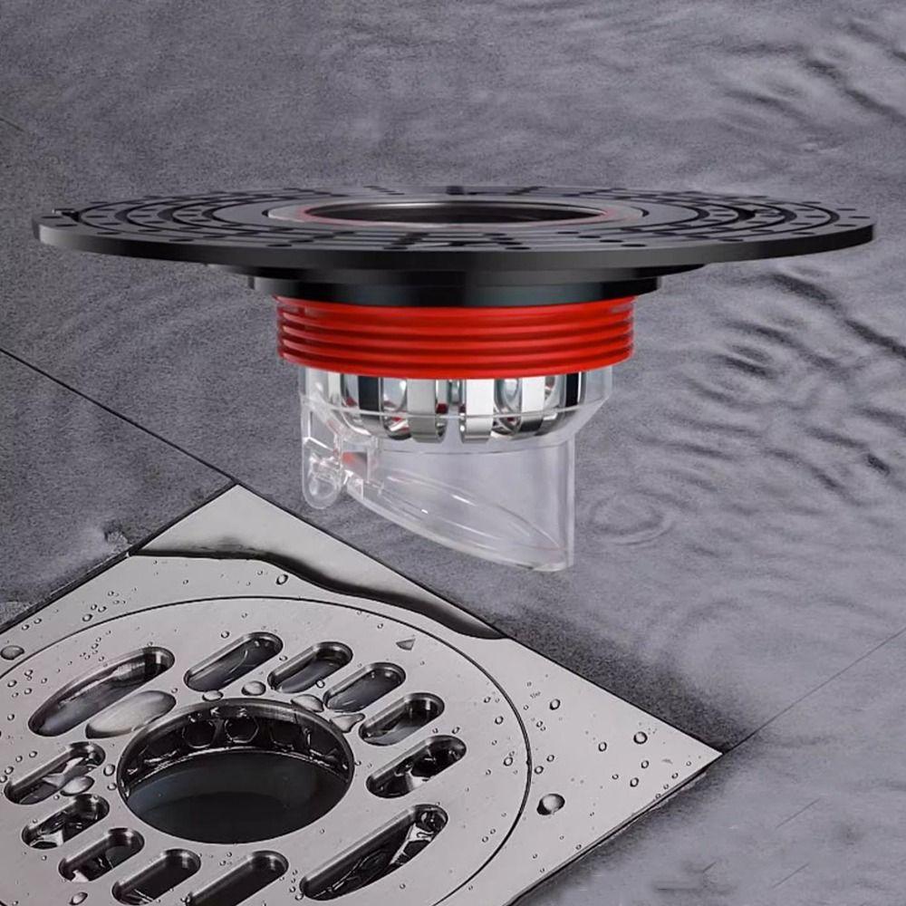 

Backflow Sink Strainer Covers No Smell Sewer One-way Preventer Floor Drain Core Toilets білий