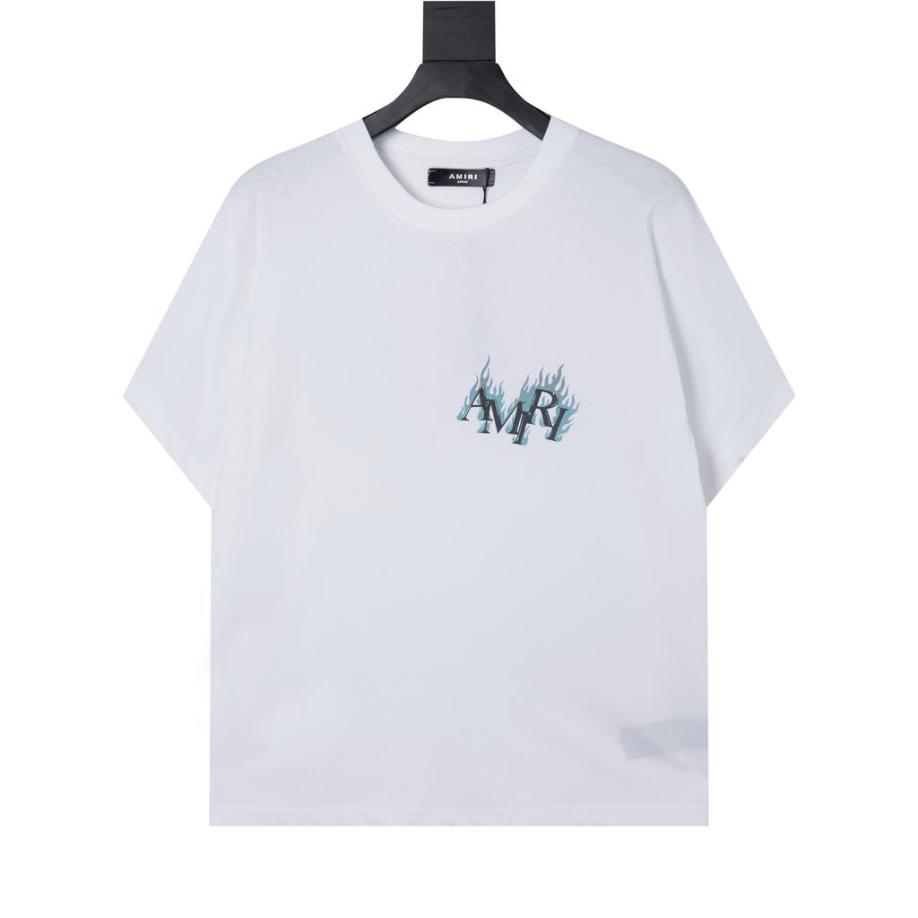 6506 Amiri 2026 Estate Nuova Maglietta Unisex Larga Cotone di Alta Qualità Taglie Forti Maglietta per Coppia