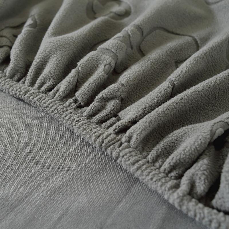 Jacquard Velvet Sofa Cover All-inclusive Four Seasons Universal Non-slip Elastic Sofa Cover New Anti-cat Scratch Cover