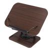 Multifunctional Book Stand Foldable Reading Display Holder with 360 Degree Rotating Base Pen Slot Elastic Page Clips
